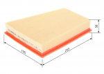 oro filtras BOSCH 1 457 433 573