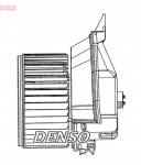 Vidaus pūtiklis DENSO DEA20200