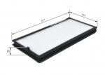Filtras, salono oras BOSCH 1 987 432 032