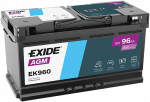 starterio akumuliatorius EXIDE EK960