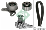 Vandens siurblio ir paskirstymo diržo komplektas Schaeffler INA 530 0427 31