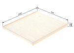 Filtras, salono oras BOSCH 1 987 435 114
