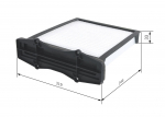 Filtras, salono oras BOSCH 1 987 432 116