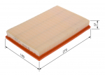 oro filtras BOSCH F 026 400 173
