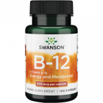 Swanson Vitamin B12 500mcg 100 capsules