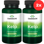 2x SWANSON KELP (JODAS), 225mcg, 250 tab