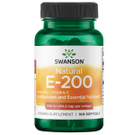 Swanson Natural Vitamin E 200IU 100 softgels