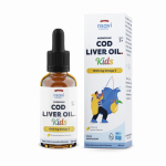 Osavi Norwegian Cod Liver Oil Kids, 1000mg Omega 3 (Lemon) - 50 ml.