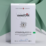 Swiss'Ovit&reg; Vitaminas D3 4000 TV, kapsulės, N30