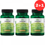 2+1 Swanson Dr. Stephen Langer's Ultimate 16 Strain Probiotic with FOS, 3.2 Billion CFU - 60 vcaps