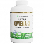 NatureStrong Ultra Omega-3 500 EPA / 250 DHA 120 Softgels