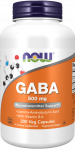NOW Foods GABA 500mg 200 vcaps