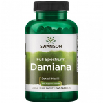 Swanson Damiana lapai 510 mg &ndash; 100 kapsulių