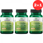 2+1 Swanson Lactobacillus Rhamnosus, 60 kaps.