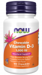 Now Foods Chewable Vitamin D-3 1000 IU 180 chewables