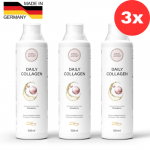 3x Pretty Woman&reg; Daily Collagen 500 ml &ndash; Kolageno grožio gėrimas su bra&scaron;kių skoniu