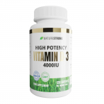 Naturestrong High Potency Vitamin D-3 4000IU 120 softgels