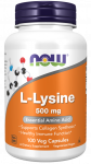 NOW Foods L-Lysine - 500mg - 100 vcaps