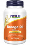 NOW Borage Oil 1000mg 60 Softgels