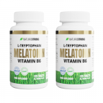 2x Naturestrong L-Tryptophan, Melatonin, Vitamin B6 Complex 120 tabs
