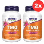 2x NOW Foods TMG (Trimethylglycine), 1000mg - 100 tabs akcija