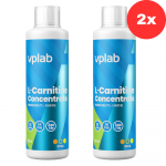 2x Vplab L-Carnitine Concentrate 500ml akcija