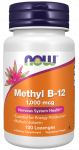 NOW Foods Methyl B-12 1000mcg 100 lozenges