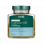 Holland & Barrett High Strength Cod Liver Oil, 1000mg - 60 caps