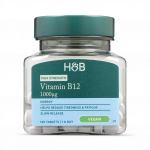 Holland & Barrett Vitamin B12 Methylcobalamin 100 &micro;g 120 tablečių