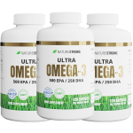 2+1 Naturestrong Ultra Omega-3 500 EPA / 250 DHA 120 Softgels