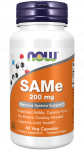 NOW Foods SAMe (S-Adenosyl-L-methionine) 200 mg 60 Veg Capsules
