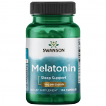 Swanson Melatoninas 1 mg &ndash; 120 kapsulių