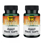 2xSwanson KYOTO Aged Black Garlic 650 mg 30 Capsules