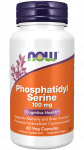 NOW Phosphatidyl Serine 100mg 60 Veg. Capsules