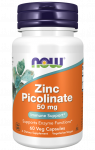 NOW Cinko Pikolinatas 50 mg 60 vcaps