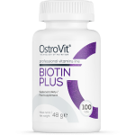 OstroVit Biotin Plus 100 tabs | Biotinas