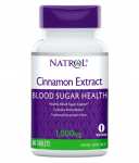 Natrol Cinnamon Extract, 1000mg - 80 tablets