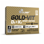 Olimp&reg; Gold-Vit&trade; D3+K2 Sport Edition 60 caps.