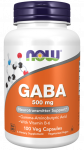 NOW Foods GABA 500mg 100 vcaps