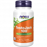 NOW Foods TestoJack 100 - 60 vcaps - Longjack - Tongkat ali - Eurycoma longifolia