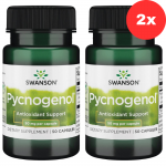 2x Swanson Pycnogenol 50mg 50 caps