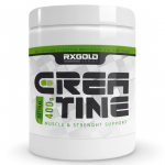 RX Gold Micronized Creatine Monohydrate - 400g pure | Kreatinas