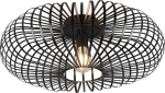 Trio Lampa sufitowa Trio Lampa podsufitowa LED Ready czarna do jadalni Trio JOHANN 606905032