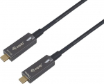 Equip Kabel USB Equip USB-C - USB-C 10 m Czarny (119462)