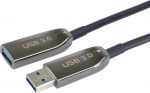 Premiumcord Kabel USB PremiumCord USB-A - USB-A 20 m Czarny (ku3opt20)