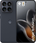 Motorola edge 70 fusion 17,2 cm (6.78") Dviguba SIM jungtis Android 16.0 5G C tipo USB 12 GB 256 GB 7000 mAh Juoda