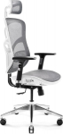 Diablo Chairs Krzesło biurowe Diablo Chairs V-Basic Biało-szare