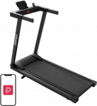 Urbogym Składana bieżnia elektryczna DeerRun A1 Pro Move + (czarna)