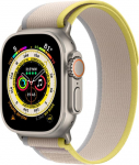 Apple Watch Ultra GPS + Cellular 49mm Trail Loop M/L, yellow/beige (MQFU3EL/A)