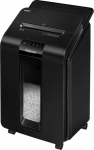 Fellowes AutoMax 100M dokumentų naikiklis Smulkinimas mažais gabalėliais 22 cm Juoda
